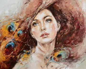 Impressionismus Werke - Hübsche Frau 41 Impressionisten